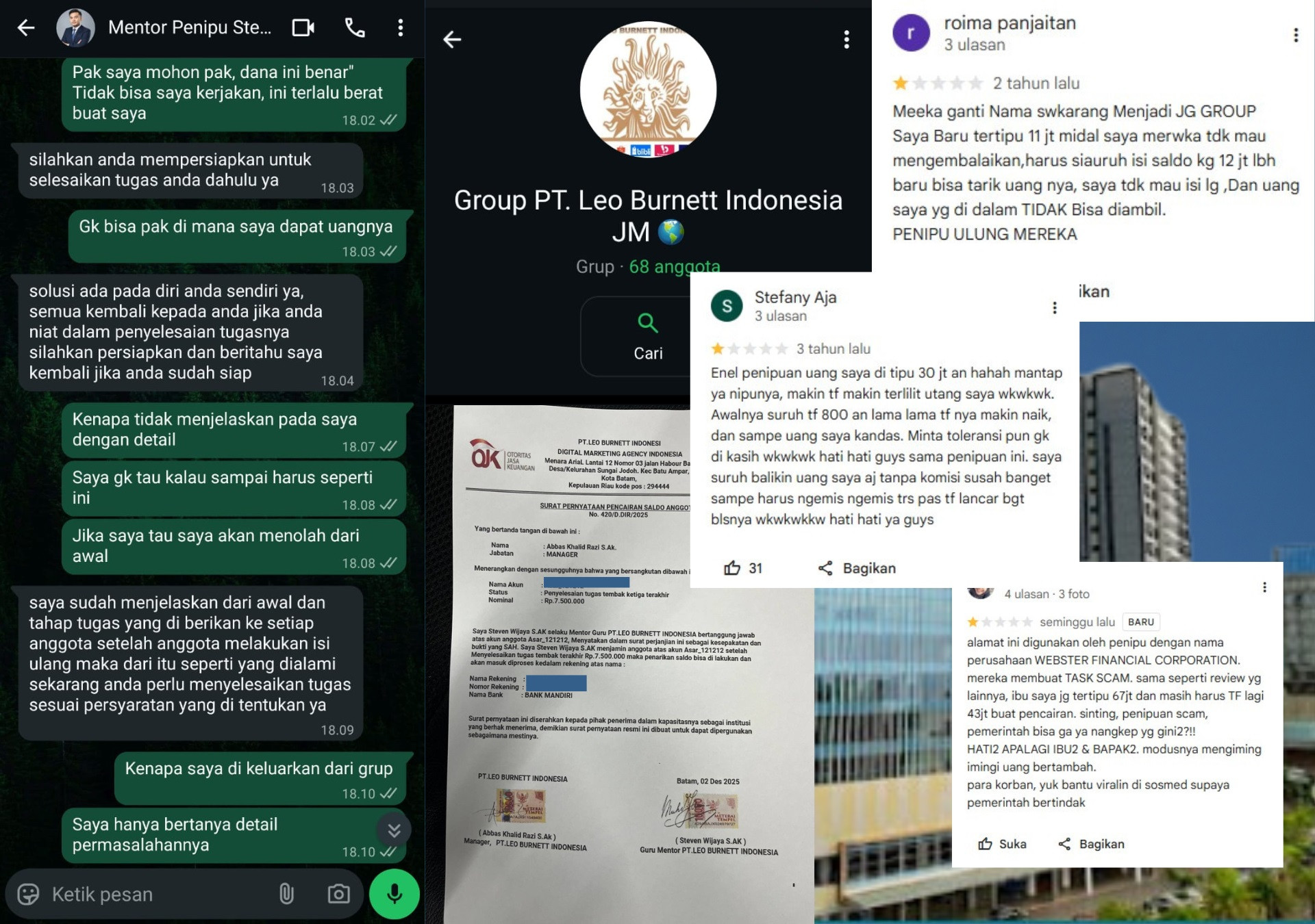 Modus Penipuan Berkedok Pekerjaan Online, Seorang Warga Rugi Hingga Rp7,5 Juta