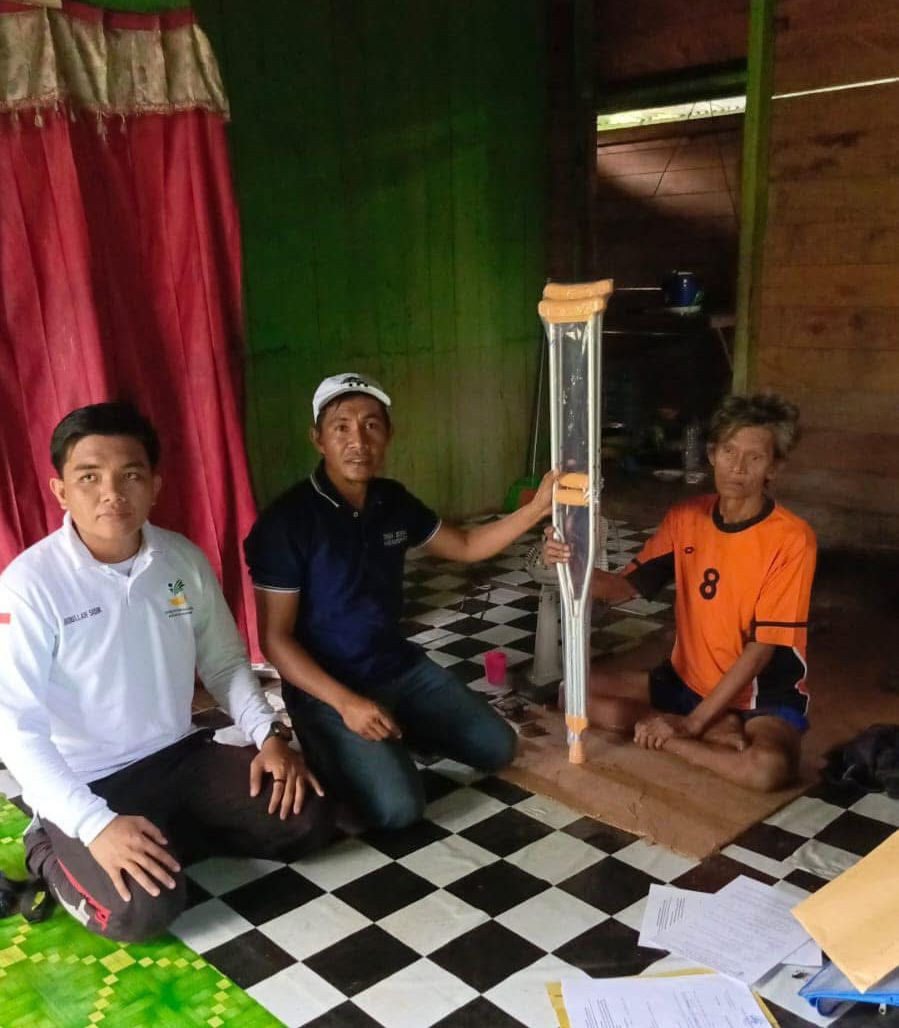 Salurkan Alat Bantu Disabilitas di Nunukan, Dinsos Bantu Tingkatkan Kemandirian Penerima Manfaat