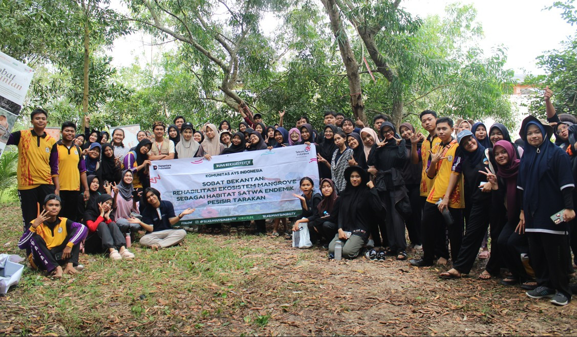 Sobat Bekantan Tanam 5.000 Mangrove di Tarakan, Anak Muda Bergerak Selamatkan Habitat Satwa Endemik