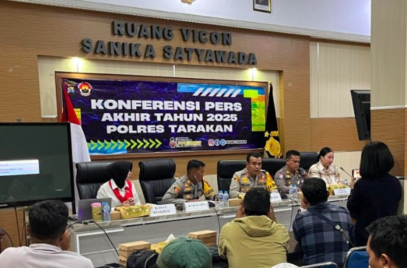 Wajah Humanis Penegakan Hukum: Polres Tarakan Tekan Kriminalitas & Selesaikan 441 Kasus