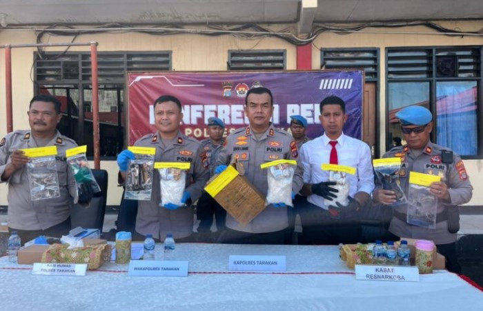 Imbalan Rp60 Juta, Kurir Sabu 3 Kilogram Ditangkap Polisi di Tarakan