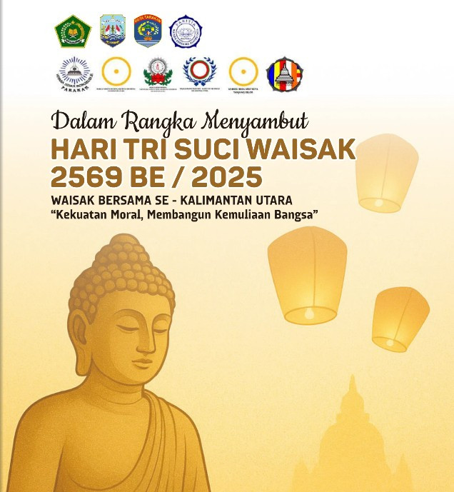 Waisak Bersama Se-Kaltara 2569 BE, Sejarah Persatuan Umat Buddha di Kalimantan Utara