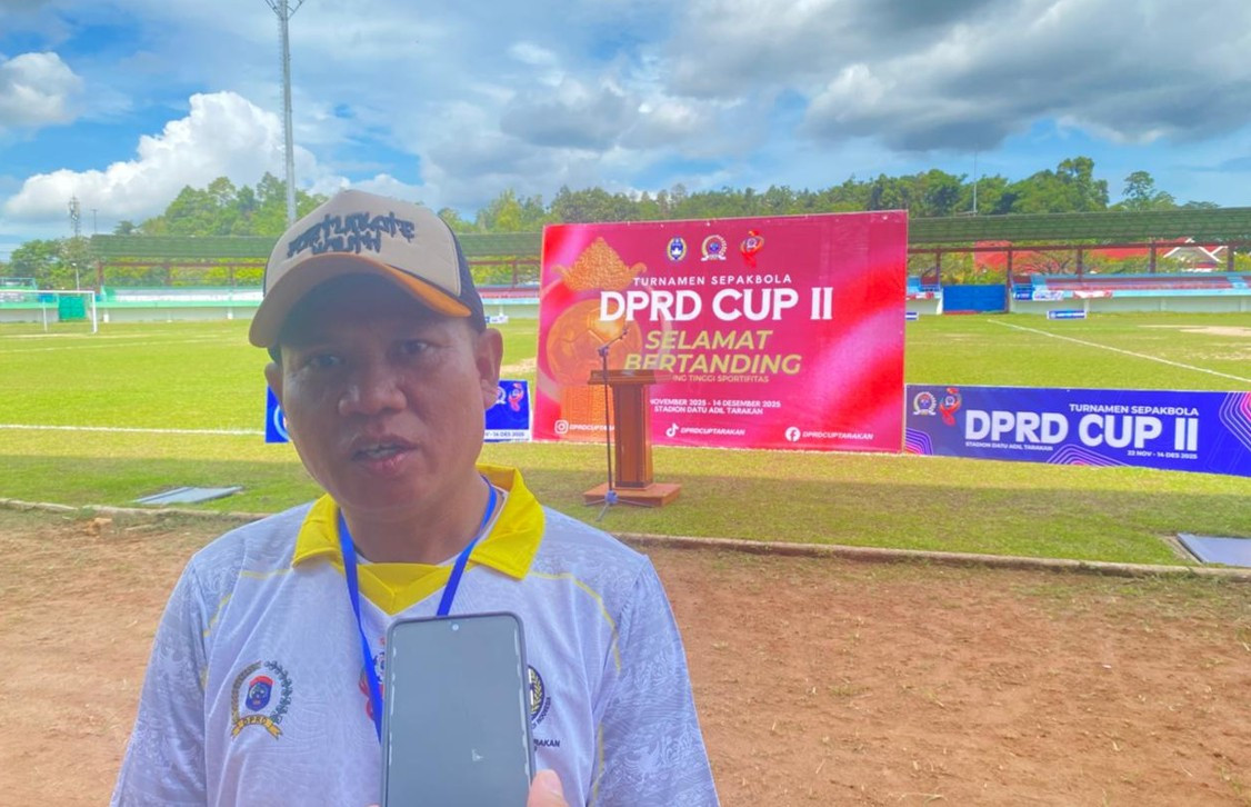 Turnamen DPRD Cup II 2025 Tarakan Resmi Dibuka, 21 Klub Bertanding Hingga 14 Desember